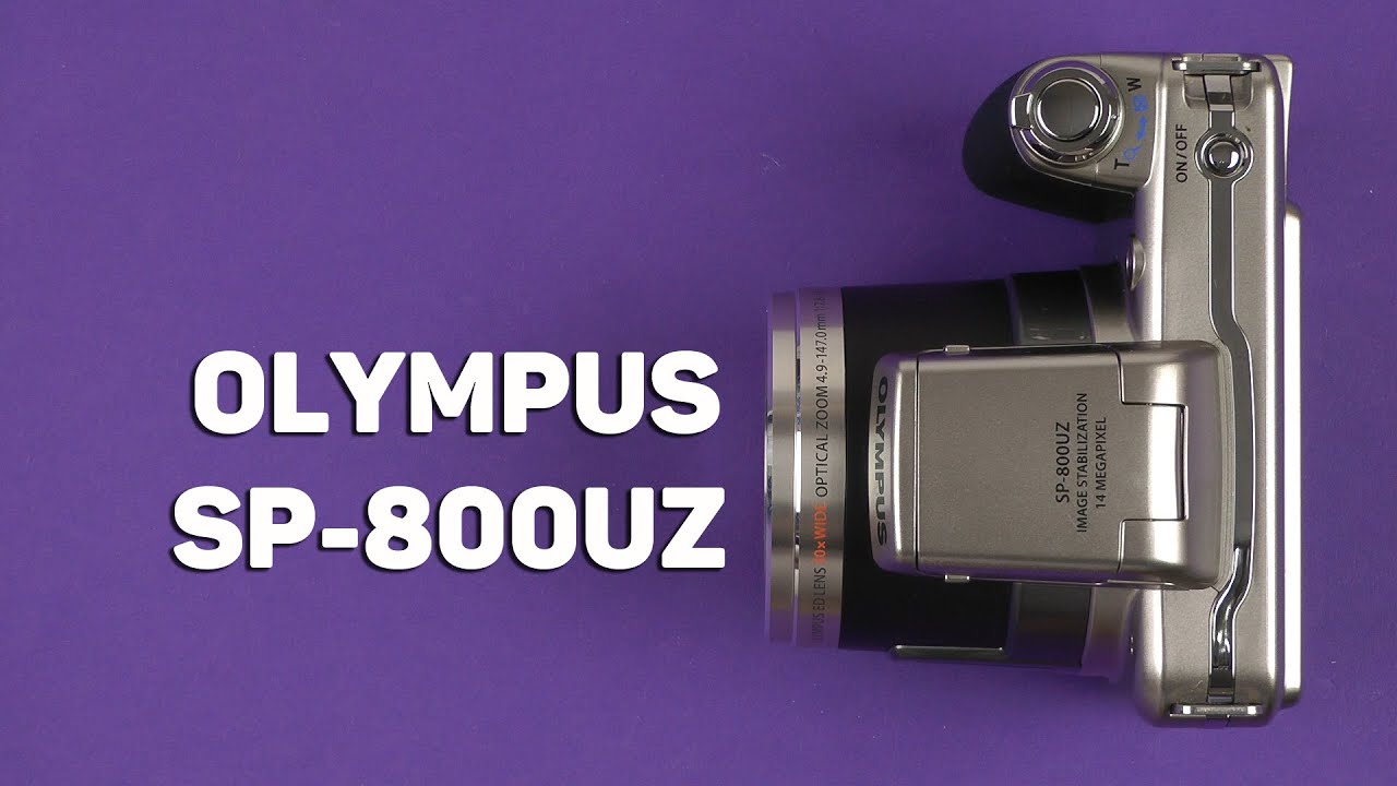 Распаковка Olympus SP-800UZ Silver