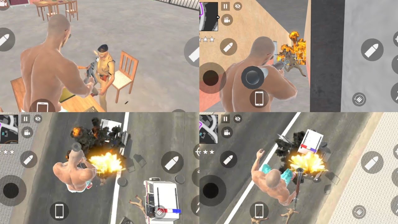Indian Theft Auto 🔥 Massive Fight With Police Inside Police Station | New Gameplay