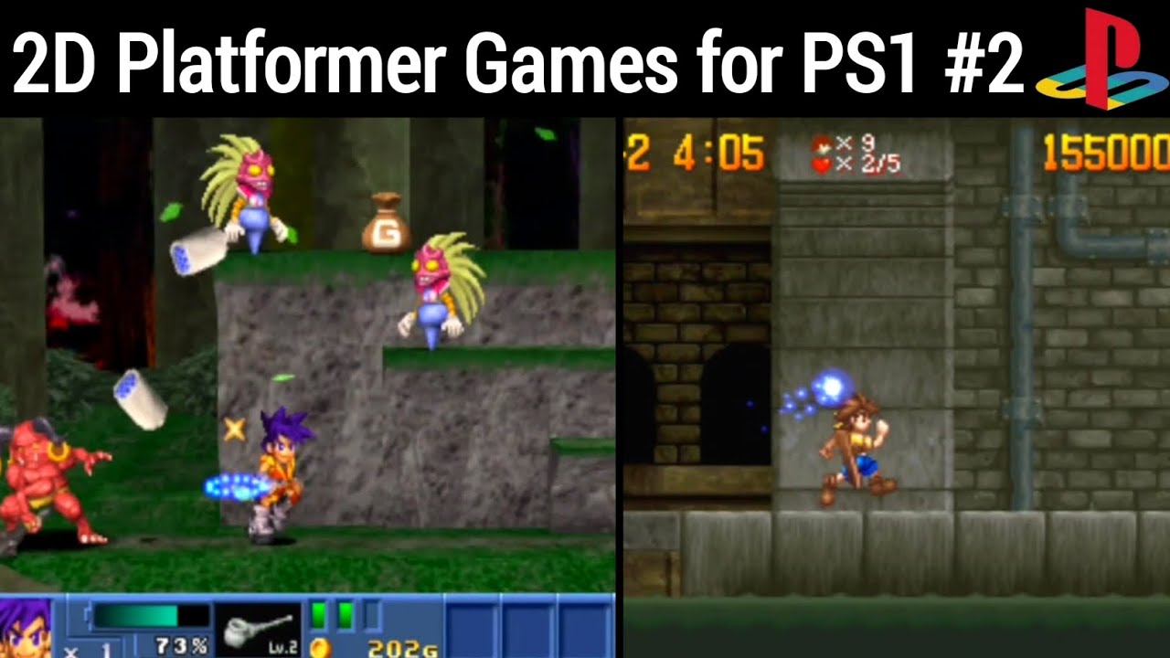 Top 15 Best 2D Platformer Games for PS1 || Part 2