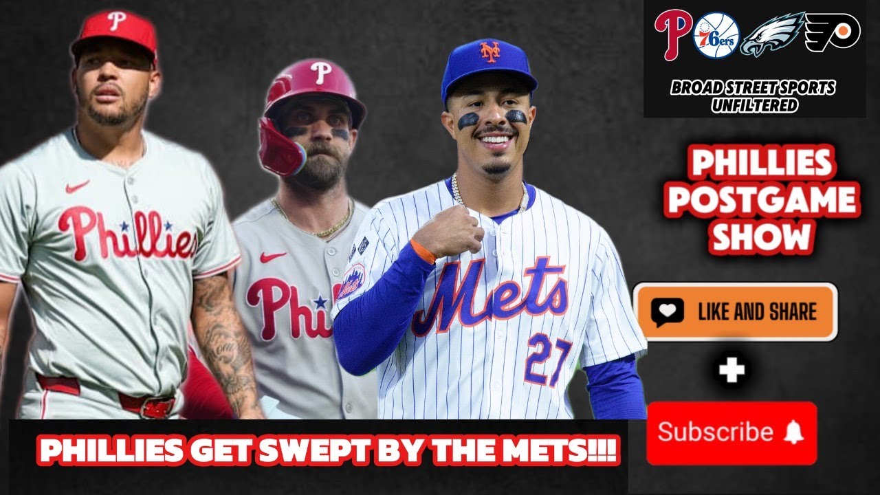 RANT!!!! PHILLIES GET SWEPT BY THE METS!!!