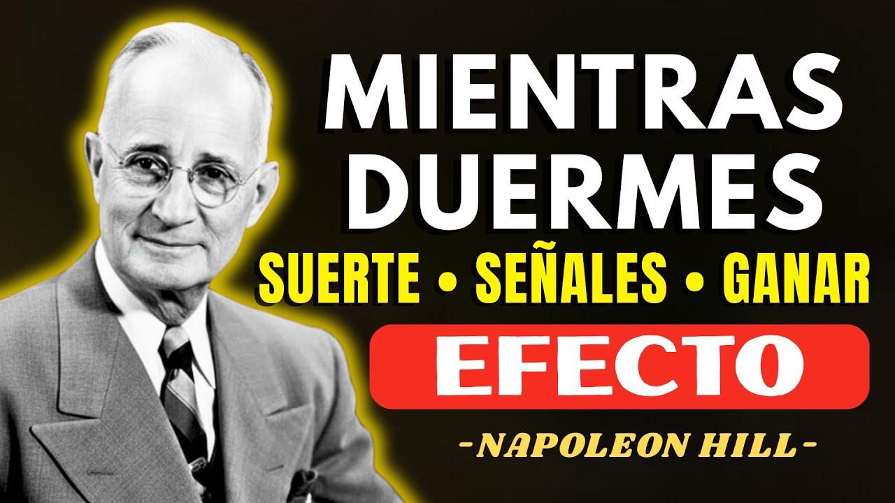 Escucha este mensaje y ALGO IMPOSIBLE SUCEDERÁ en la LOTERÍA - Napoleon Hill