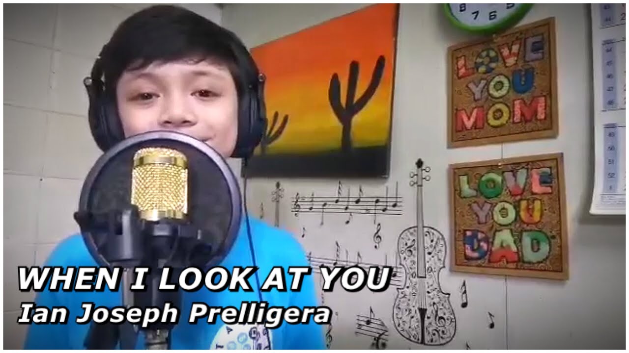 Ian Prelligera - When I Look At You (Cover)