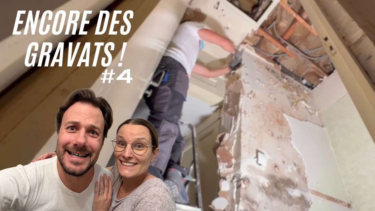 #4 Rénovation maison : Encore des gravats !!