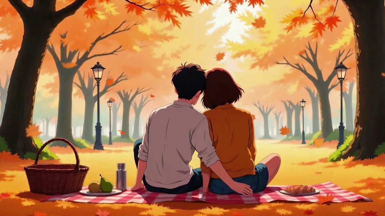 6 Hours Lofi Couple Relaxing in the Park 🌿 | Calm Chill Piano music for Stress Relief & Sleep #lofi
