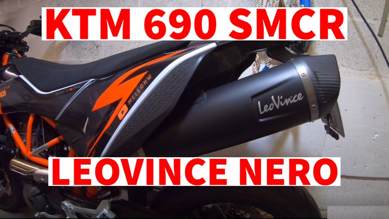 KTM 690 SMCR Leovince Nero / SMC R Leovince Nero