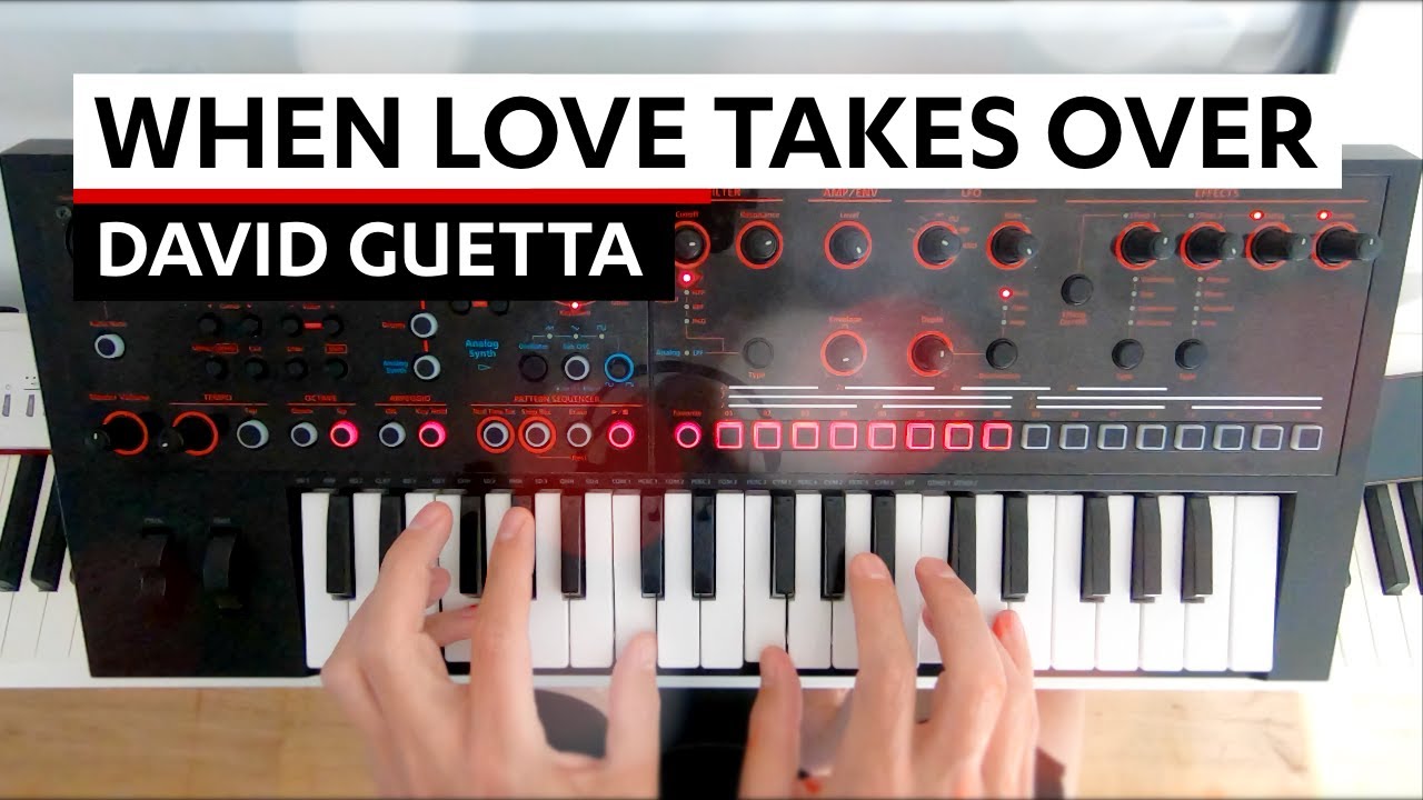 David Guetta - Love Takes Over (Roland JD-Xi)