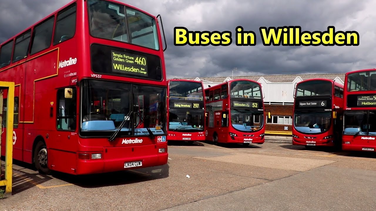 Buses in Willesden – 2017
