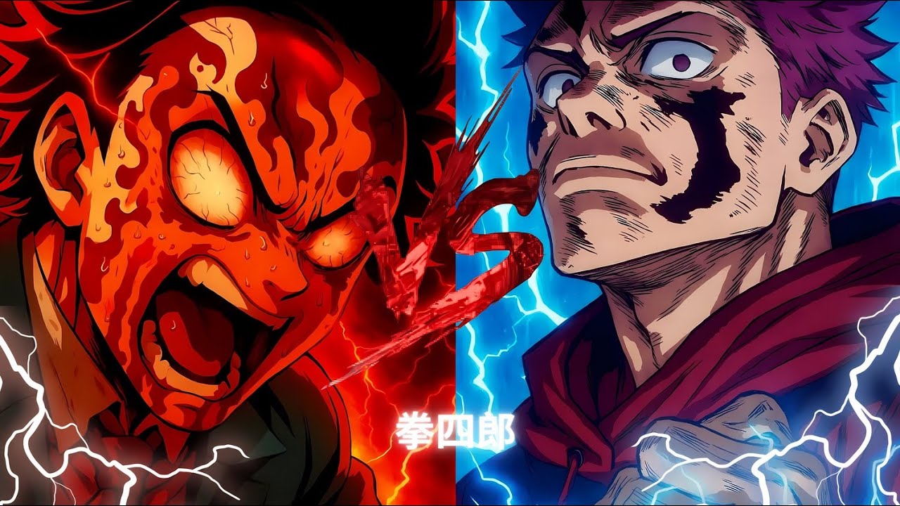 SUN BREATHING vs BLACK FLASH 🔥 4K MUGEN