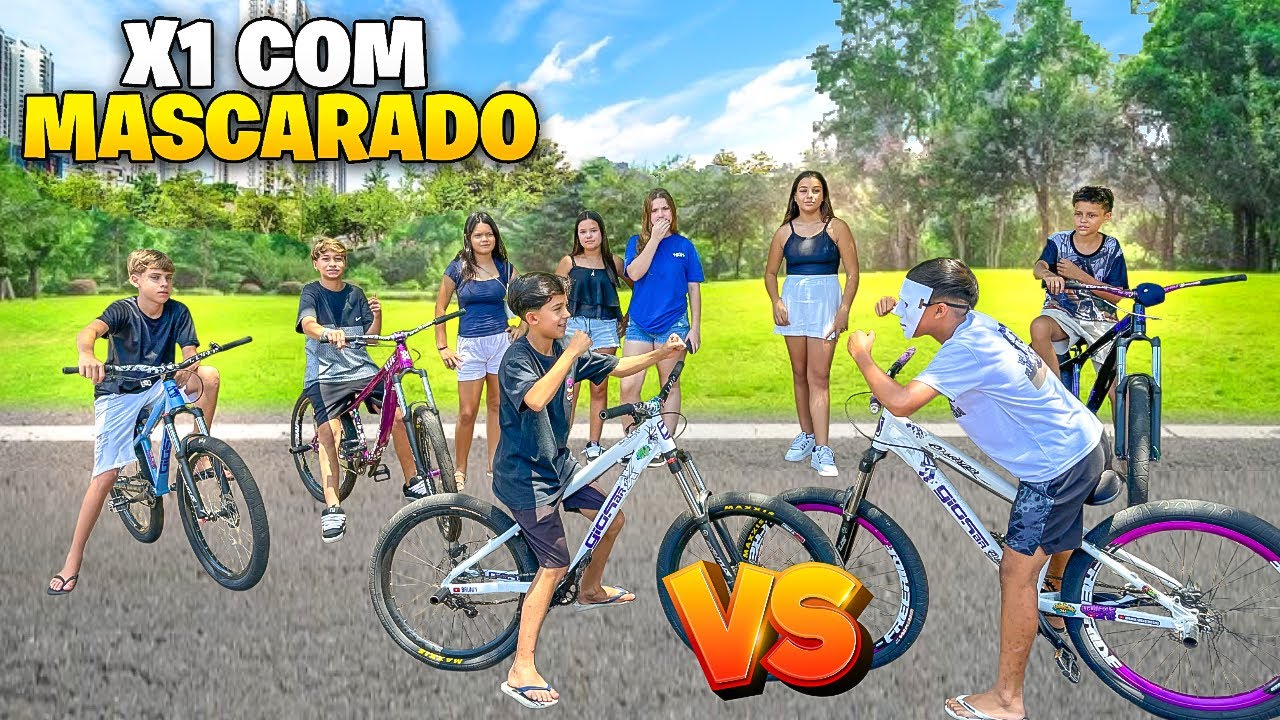 APOSTEI  MINHA GIOS  COM O MASCARADO NO X1 OLHA QUEM GANHOU 😱