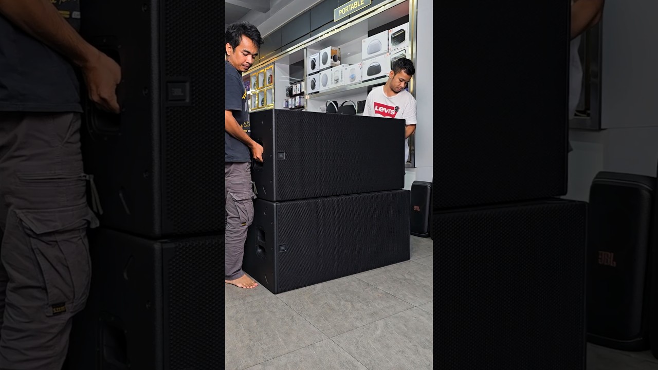 Тест звуковой системы JBL: линейный массив VRX932LAP и сабвуфер SRX928S #звуковаясистема #аудио #...