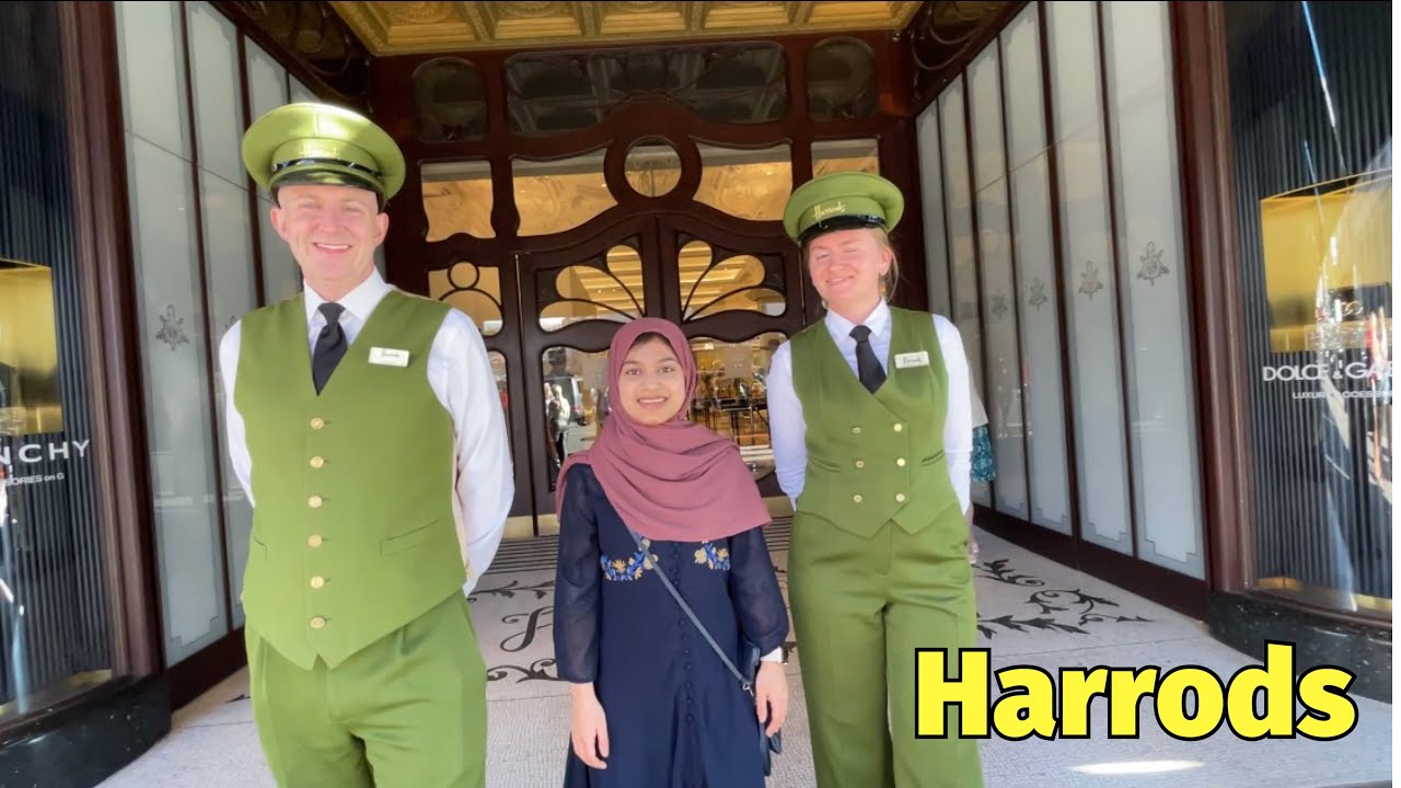 Прогулка по знаменитому торговому центру в Лондоне! ​​Harrods! 