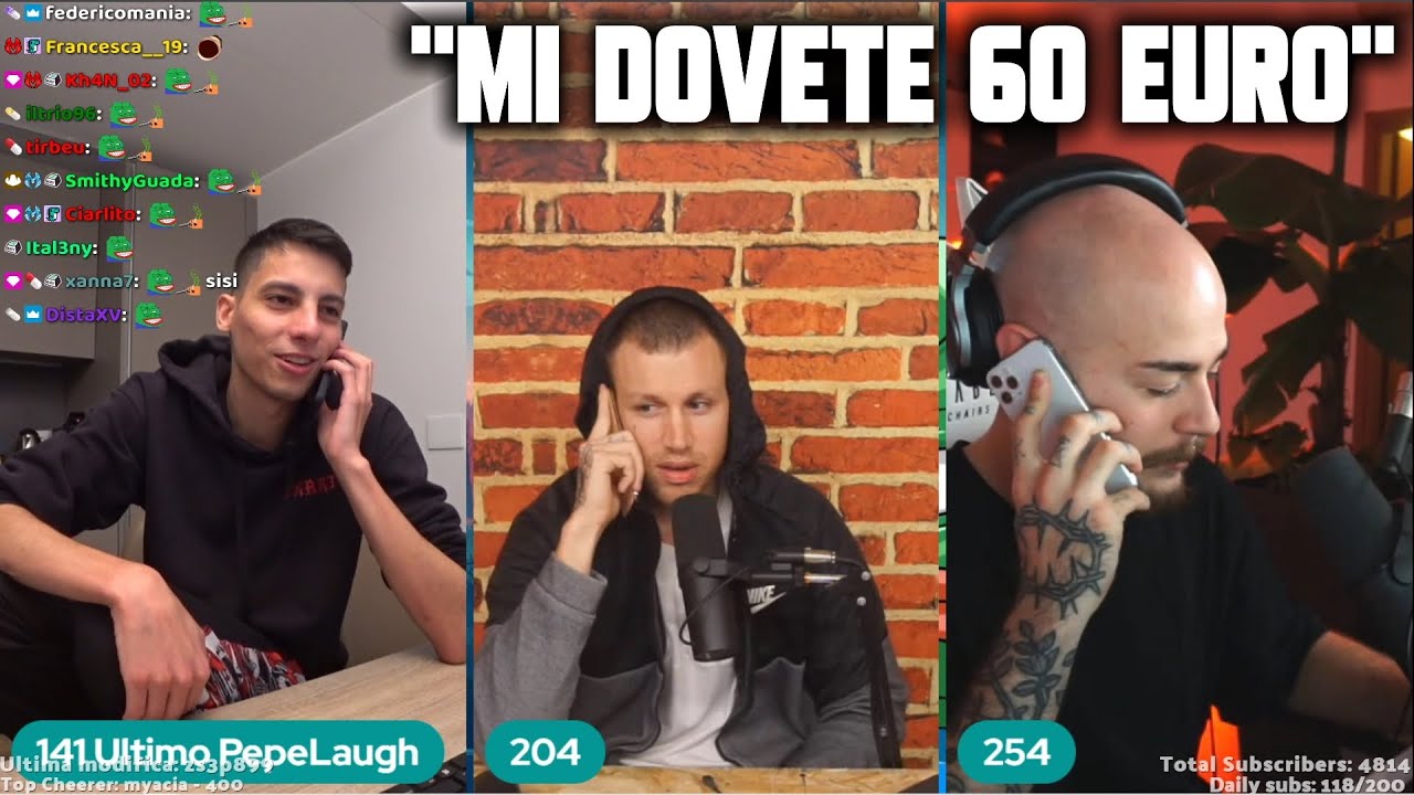PANETTY viene SCAMMATO ma ci pensa BAOLO w/ Chris, Enkk & Dario Moccia - gag 10/10