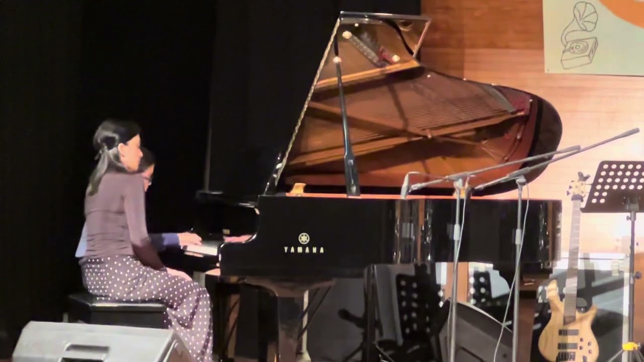“Jazz Alive” duet by Martha Mier - Amanda, 14y and Air Haryono, 10y (10/12/23)