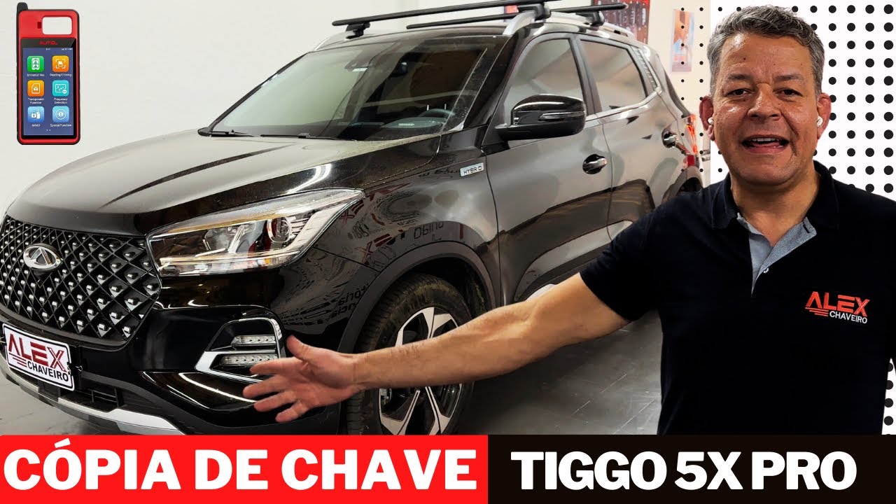 CHAVE CHERY TIGGO 5X PRO - Cópia de chave TIGGO 5X PRO - #tiggo5x #carros #carrosusados #automoveis