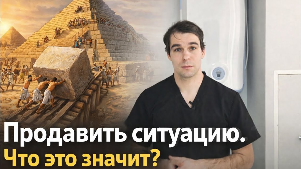 Продавить ситуацию. Что это значит? Общий взгляд на проблему с точки зрения принятия решения