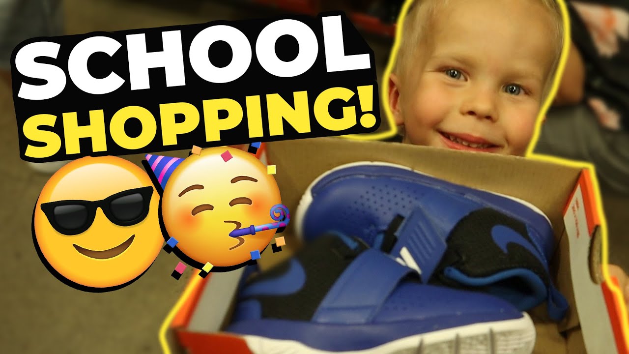 Back to School shopping with 5 kids!