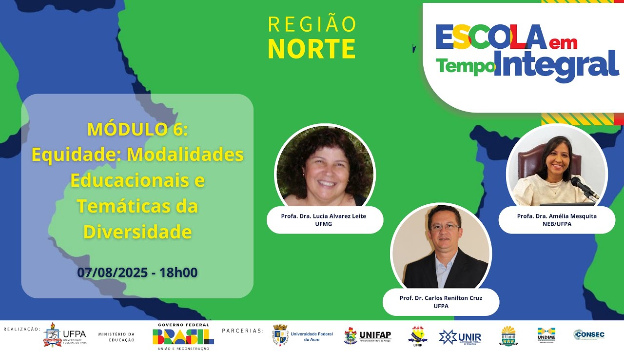 Módulo 6 - Equidade: Modalidades Educacionais e Temáticas da Diversidade