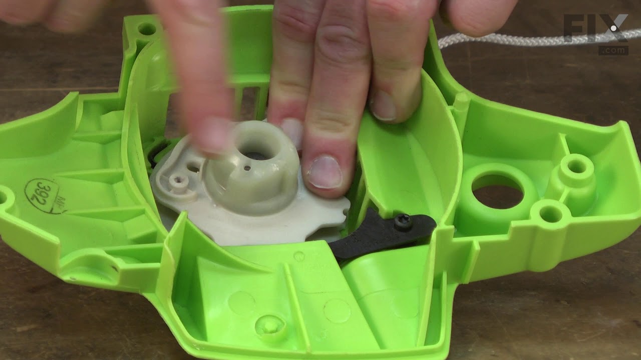 Poulan Chainsaw Repair - How to Replace the Rope