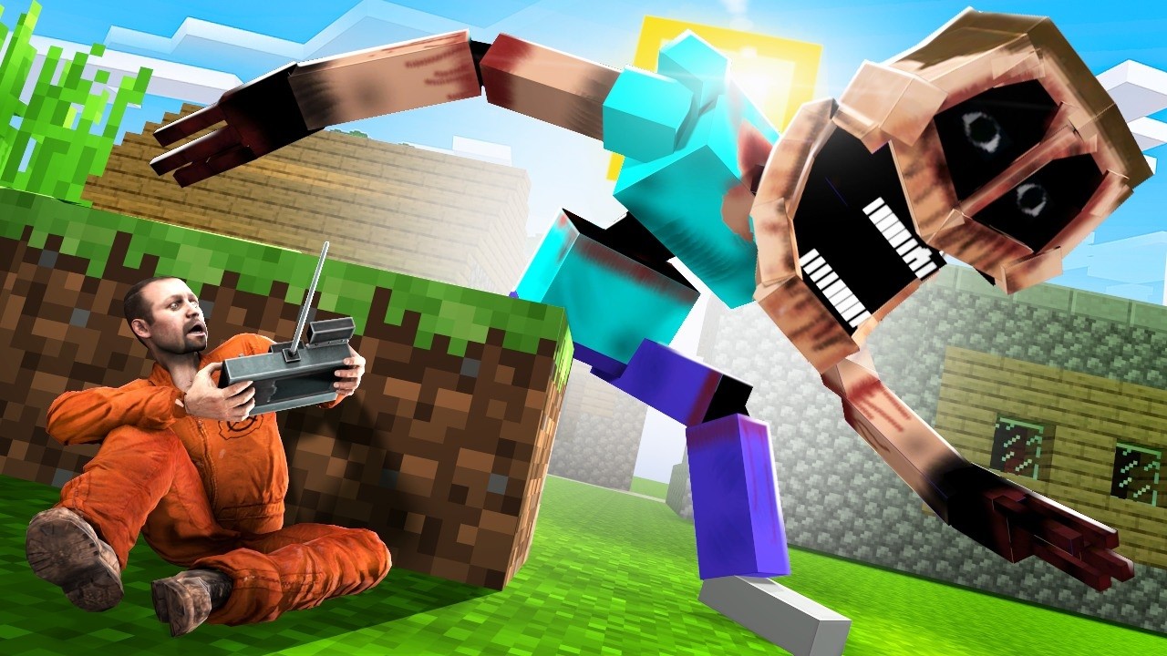 DESCUBRIMOS a THE MIMICER (Steve) con un DRON que lo CAPTURÓ | GARRY'S MOD