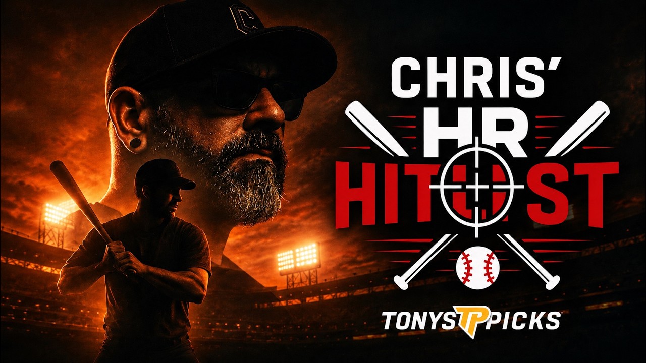MLB Prop Picks 6/9/26, Tuesday | Chris' Homerun Hitlist