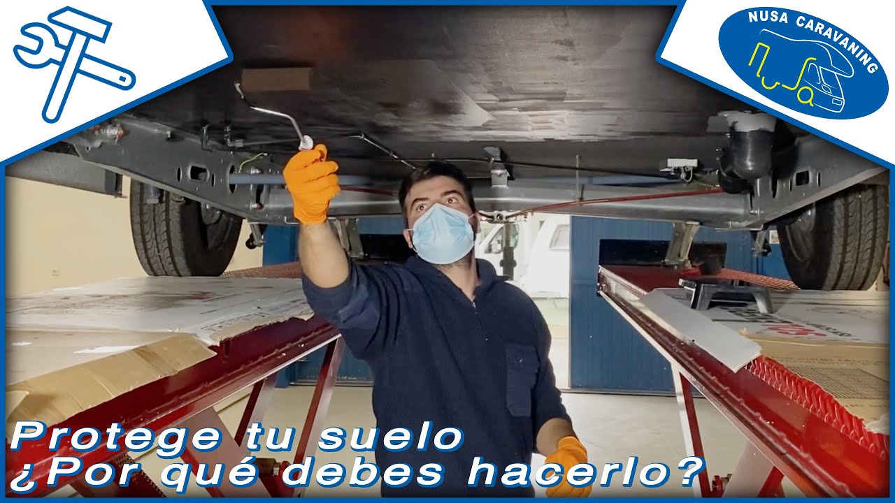 Cómo proteger el suelo de nuestra Caravana - Fácil y Eficaz con Nusa Caravaning