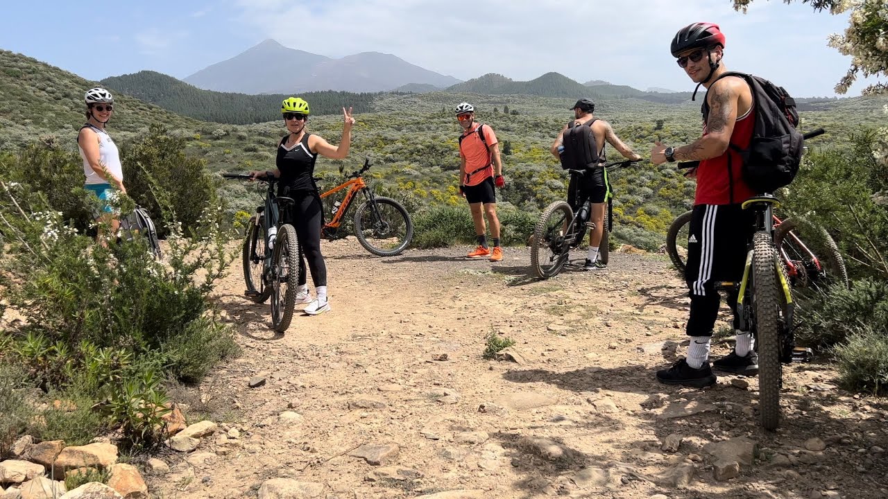 E-MTB tour at Teide National Park, Tenerife