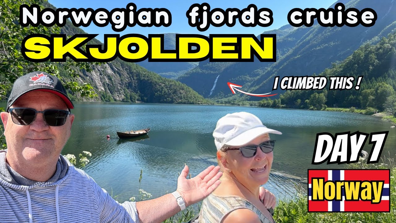 CHASING WATERFALLS! 😎 SUPER NATURAL SKJOLDEN, NORWAY, Carnval Cruise