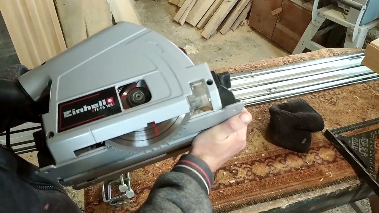 Огляд пили циркулярної занурювальної Einhell TE-PS 165!! І як я її купував.