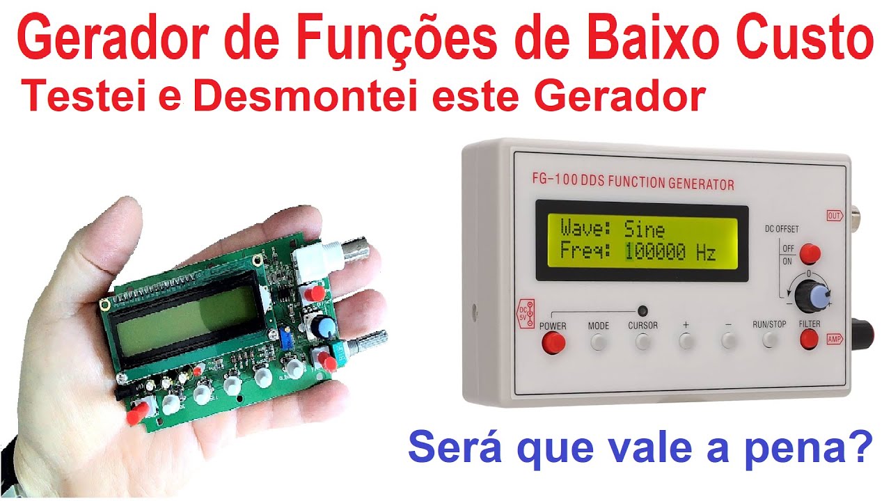 Gerador de Funções de baixo custo.