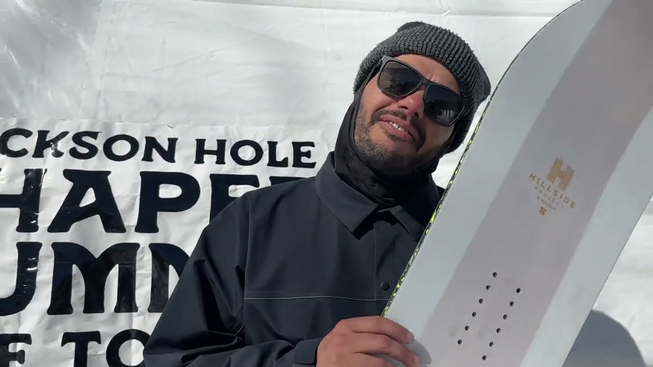 Salomon Hillside Project SickStick Snowboard Profile | Jackson Hole ShaperSummit Videos 2024