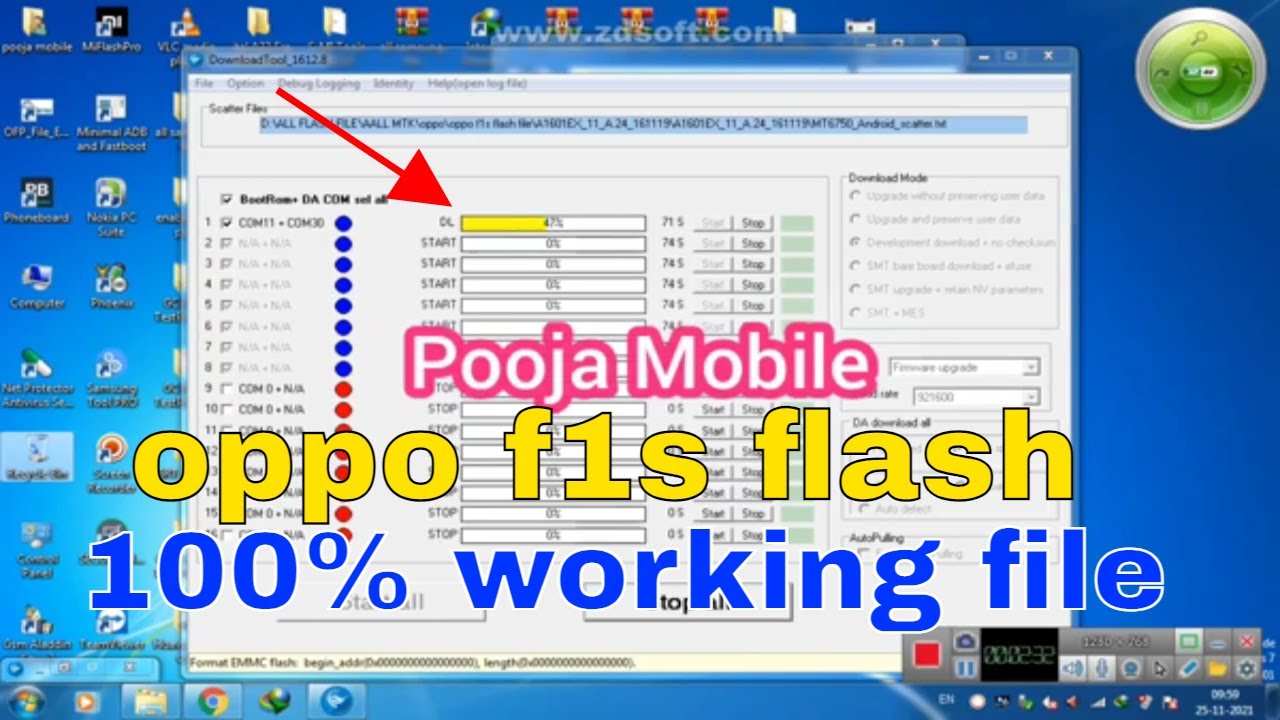 how to flash oppo f1s restart logo /dead afterb flash dead ;after flash logo oppo f1s flash tool err