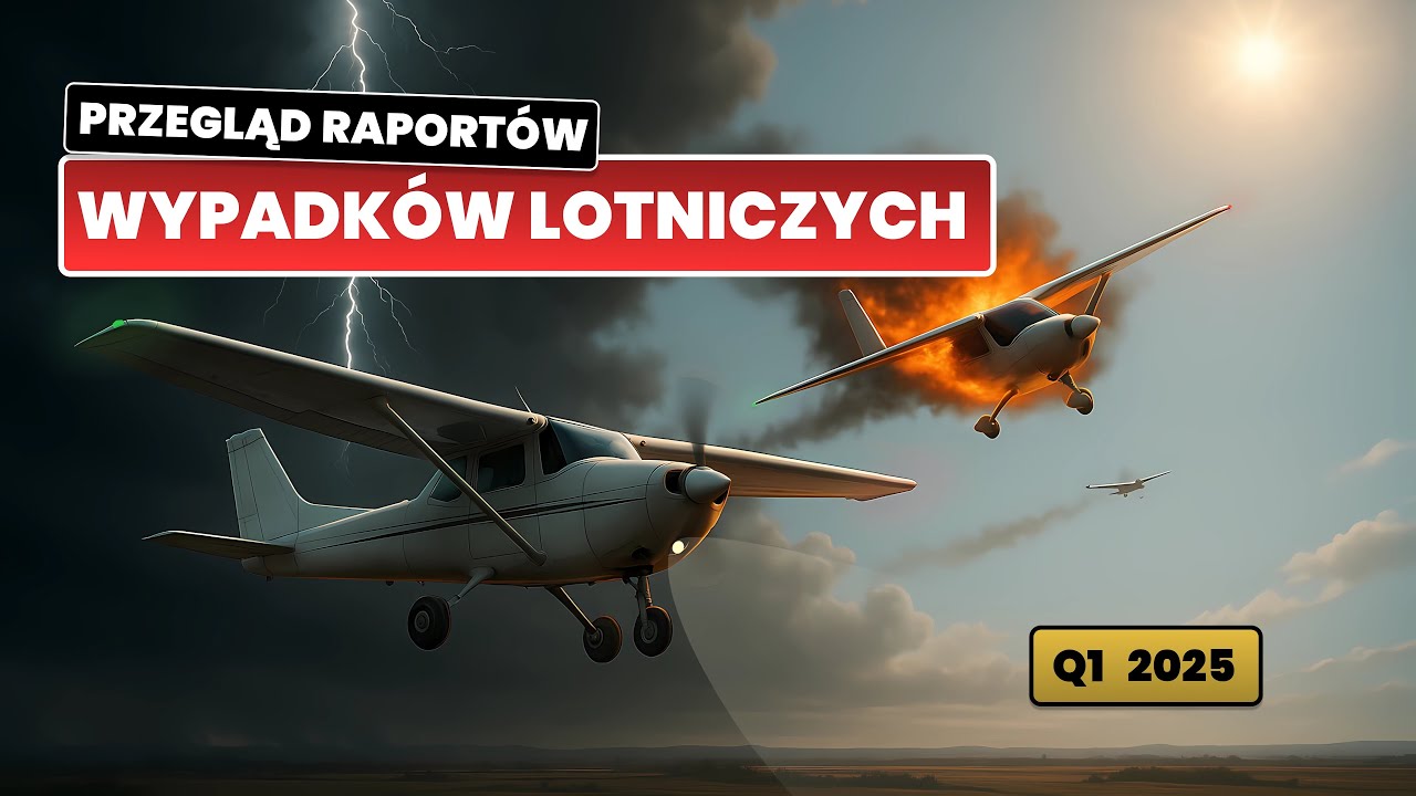Przegląd raport&oacute;w wypadk&oacute;w lotniczych okiem pilota | Q1 2025 | PKBWL