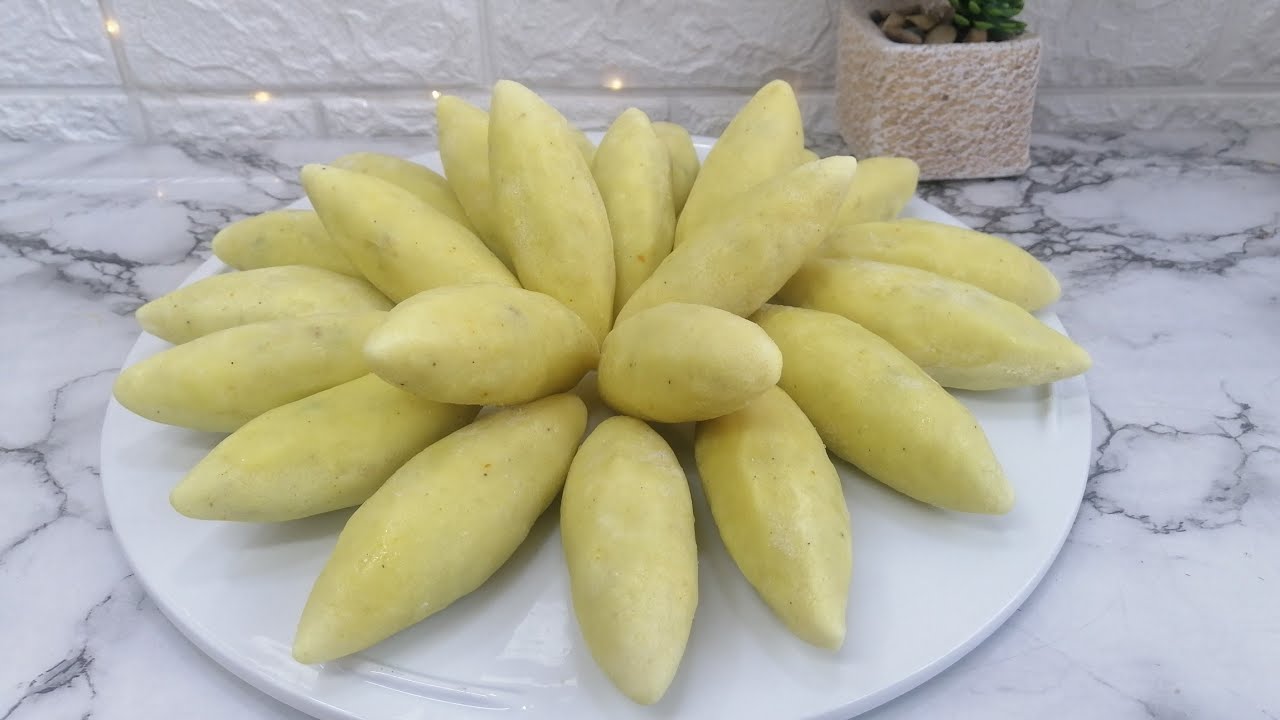 كبة طحين الرز والبطاطا القلي بطريقة سهله وسريعة التحضير