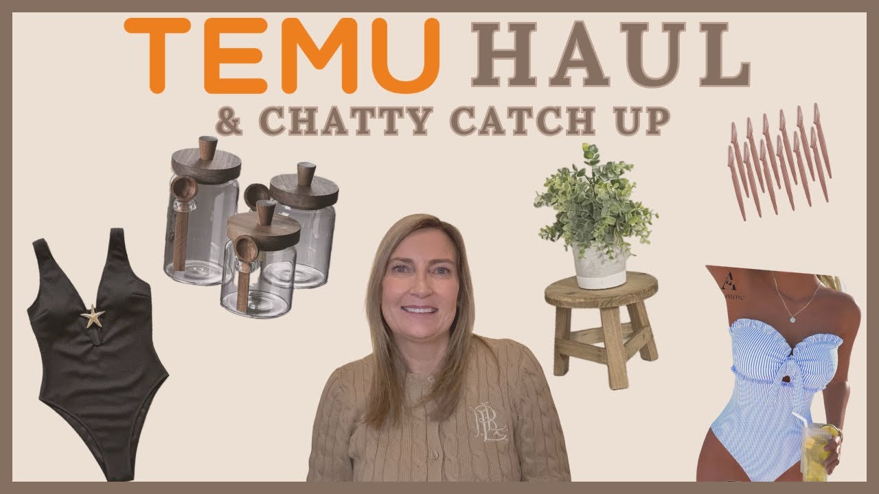 TEMU HAUL & CHATTY CATCH UP ❤️