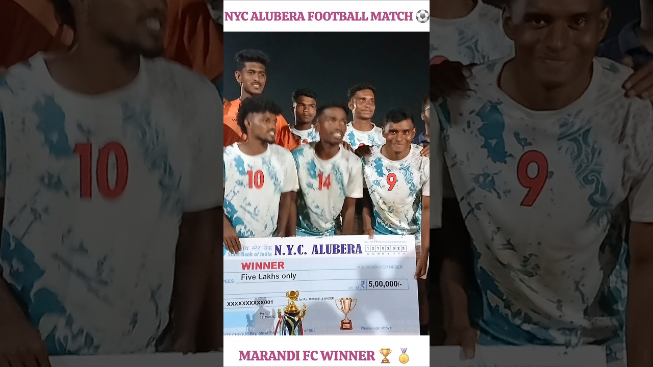 ⚽️🏆nyc alubera football tournament winner 