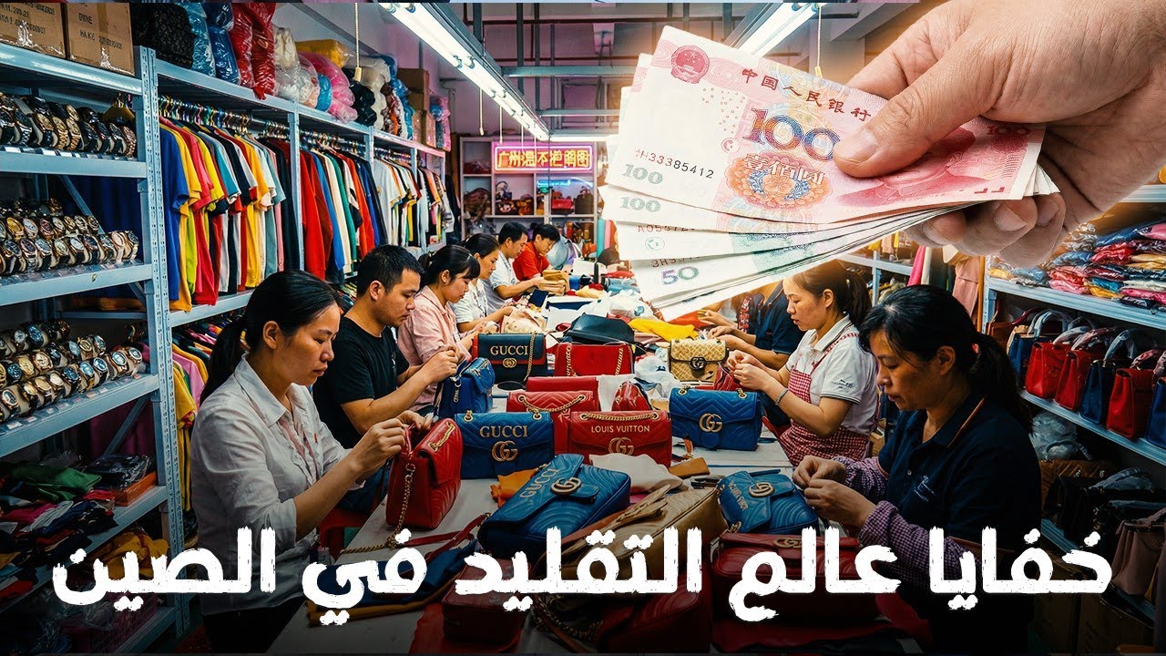 خلف العلامات الشهيرة… عالم التقليد الخفي في الصين