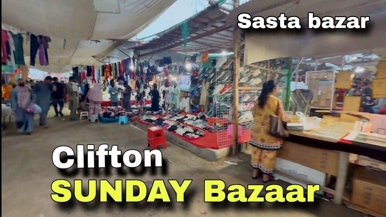 Clifton Sunday Bazaar Karachi 2026 | Low Price Useful Items Thrift Market Karachi
