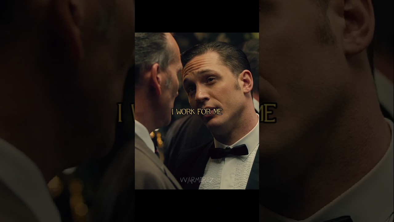 What is the difference between a gangster and a cop? 🤯 | Legend (2015) #legend #tomhardy #film