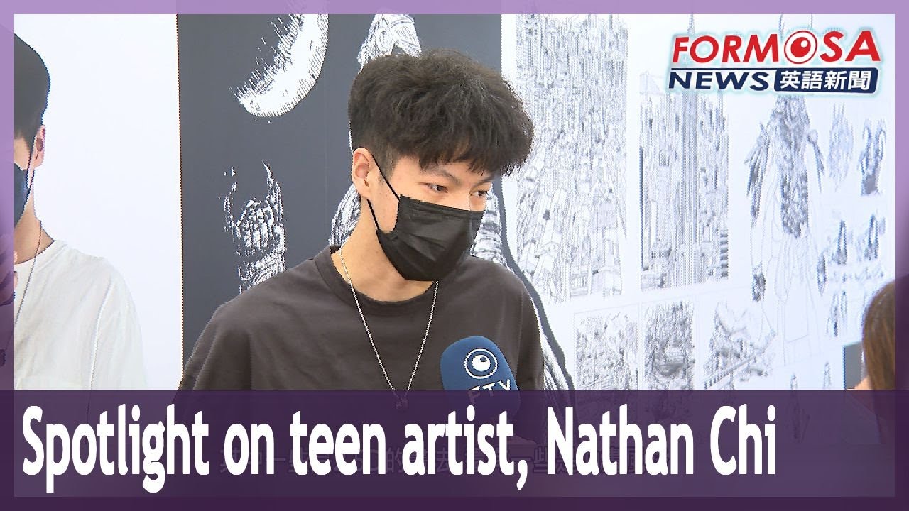 Spotlight on teen artist, Nathan Chi