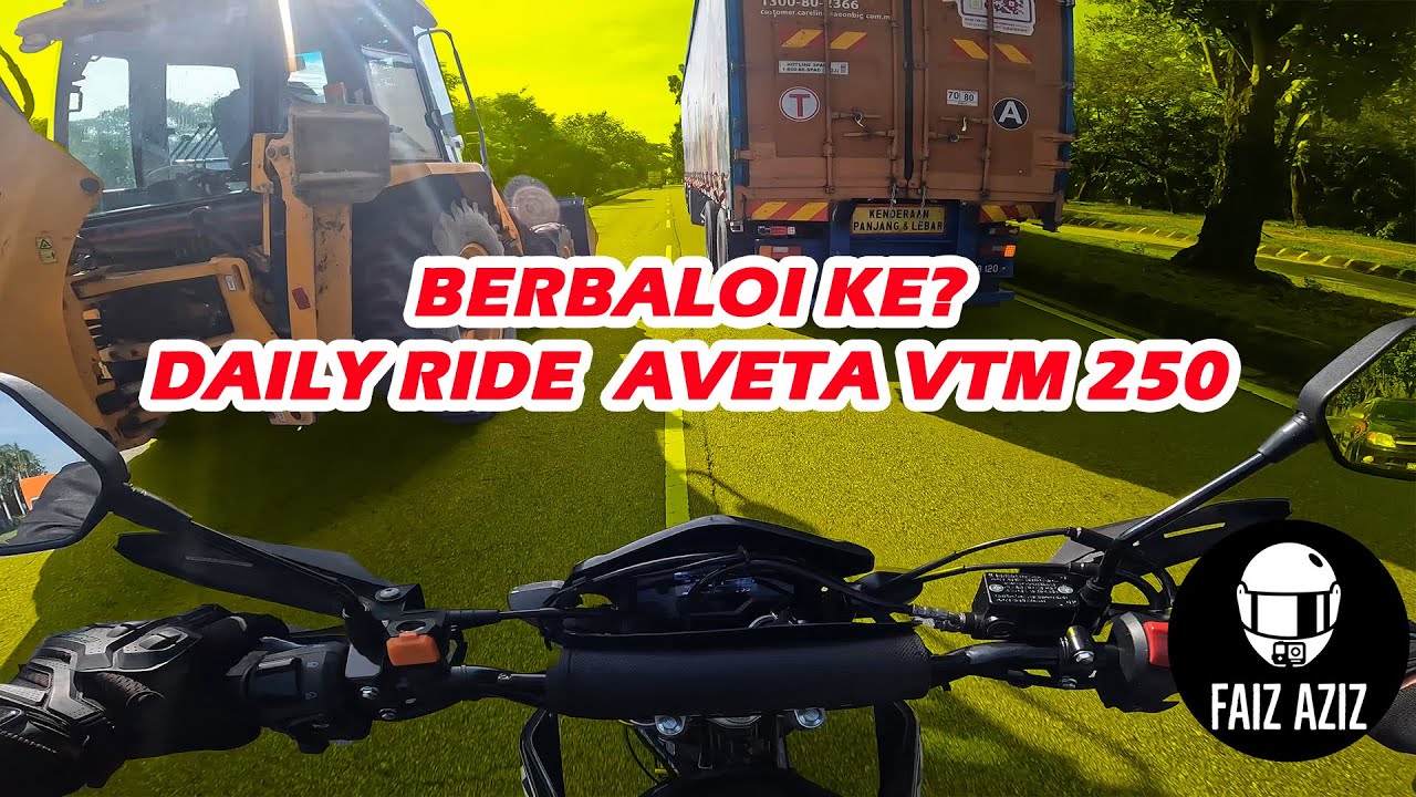 Aveta VTM 250M untuk Daily Ride Vlog E580