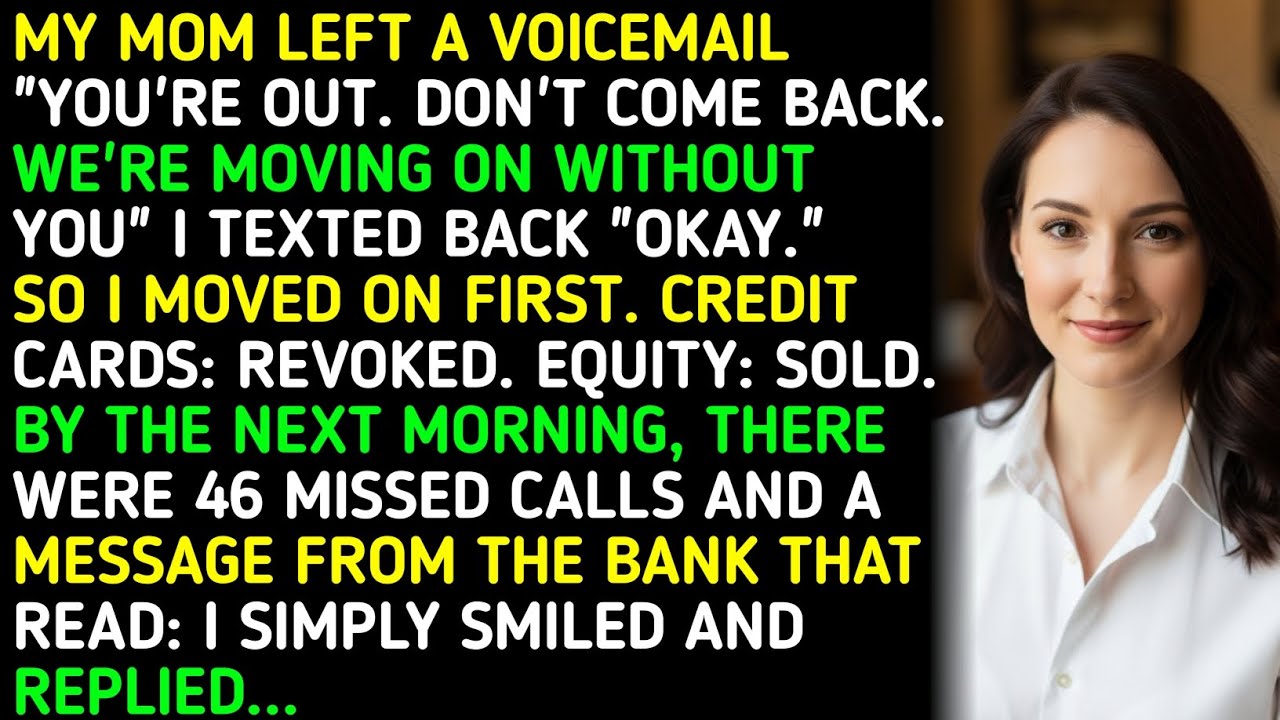 MY MOM LEFT A VOICEMAIL