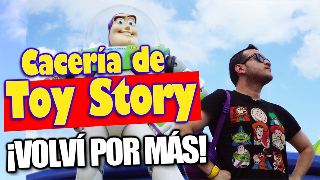 BUSCANDO JUGUETES DE TOY STORY EN DISNEY // Geezuz González