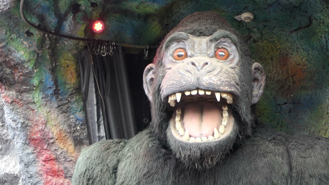 Wiener Prater - Geisterbahn 🐵 Gorilla 🦍