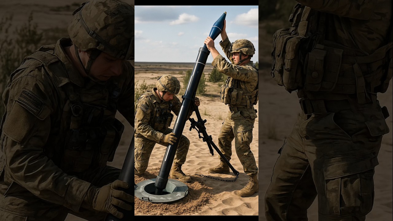 USA army Real Rocket Cannon Launch &ndash; Soldiers Load & Fire Small Missile in Desert #military #army
