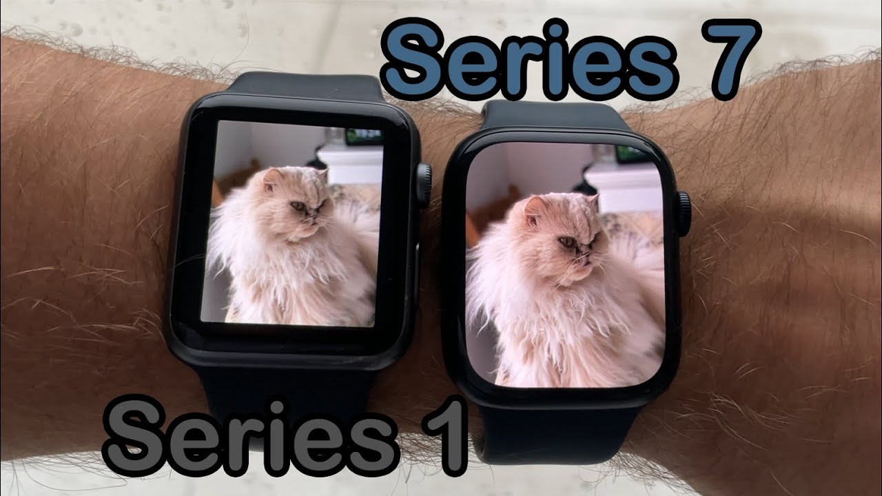 Apple Watch: Series 7 vs Series 1 (2021)