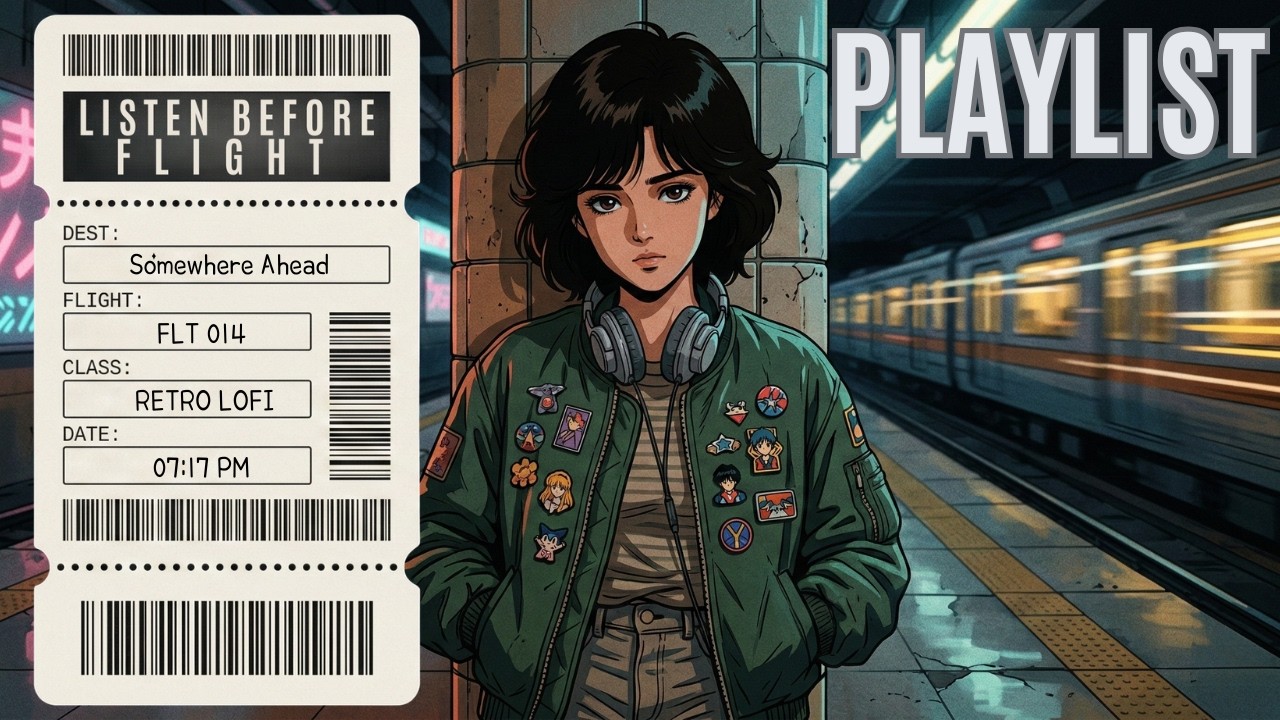 Retro Lofi ✈ Somewhere Ahead | FLIGHT 014