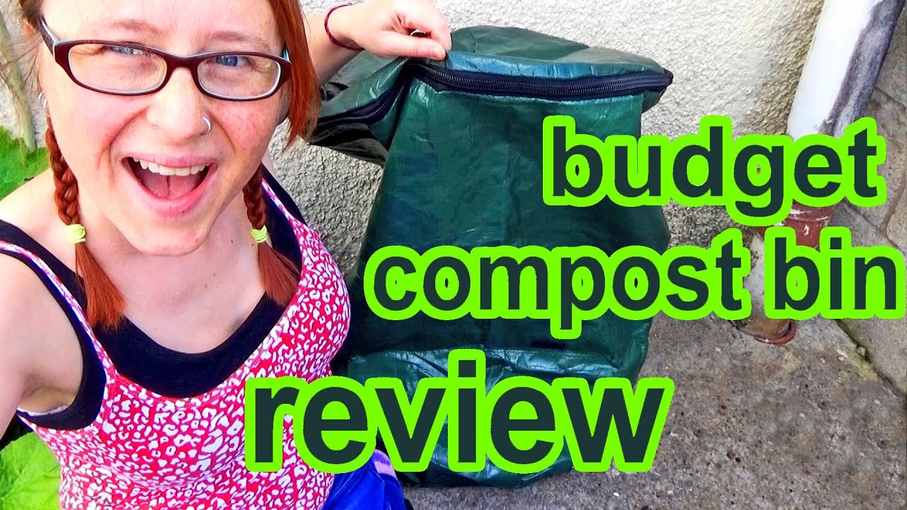 My NEW COMPOST BIN arrived from AMAZON. ALBEFY COMPOST BAG. BUDGET COMPOST BIN UNBOXING & REVIEW.