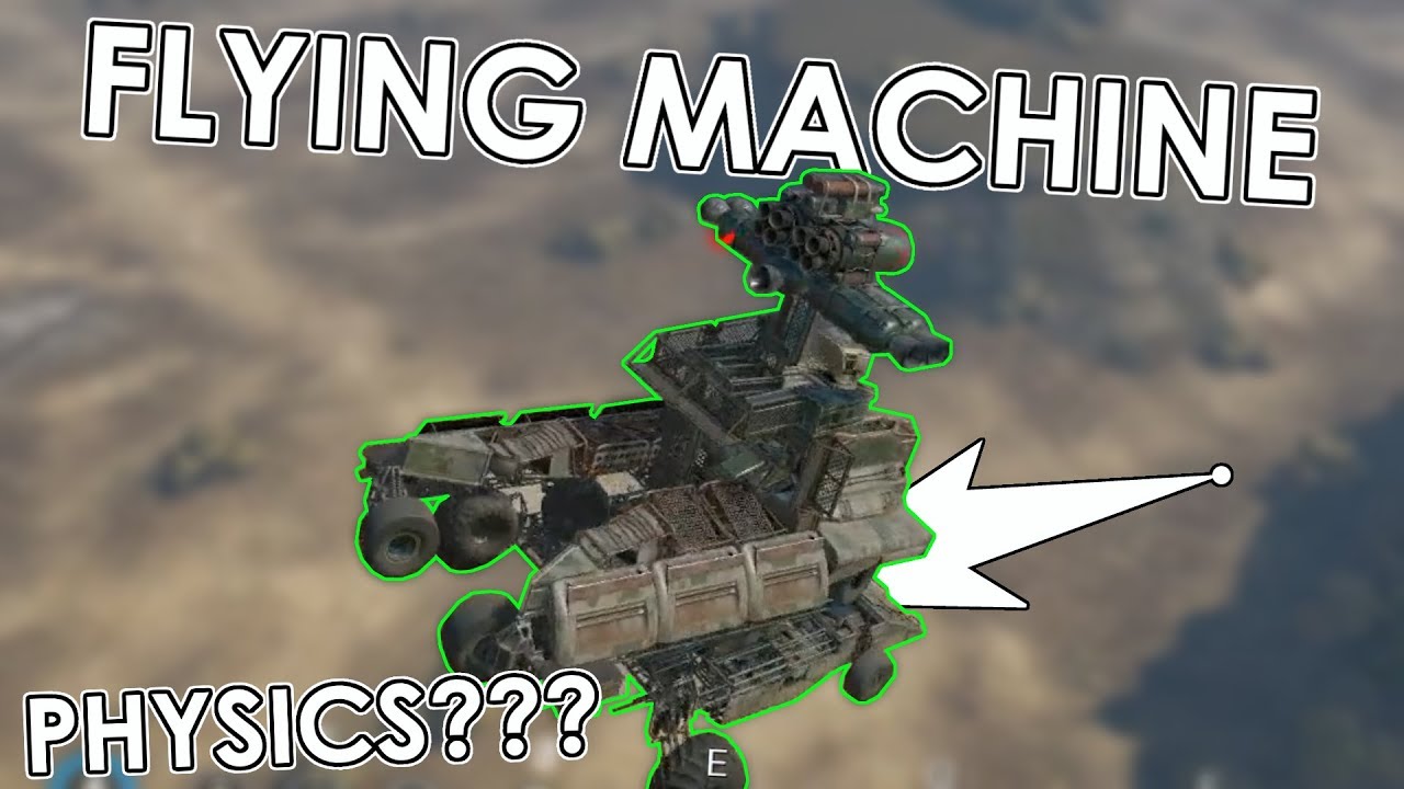 Обьединенная летающая машина [Crossout]