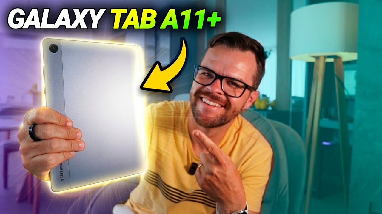 Samsung GALAXY TAB A11+ 5G REVIEW: O tablet melhor custo benefício de 2026?
