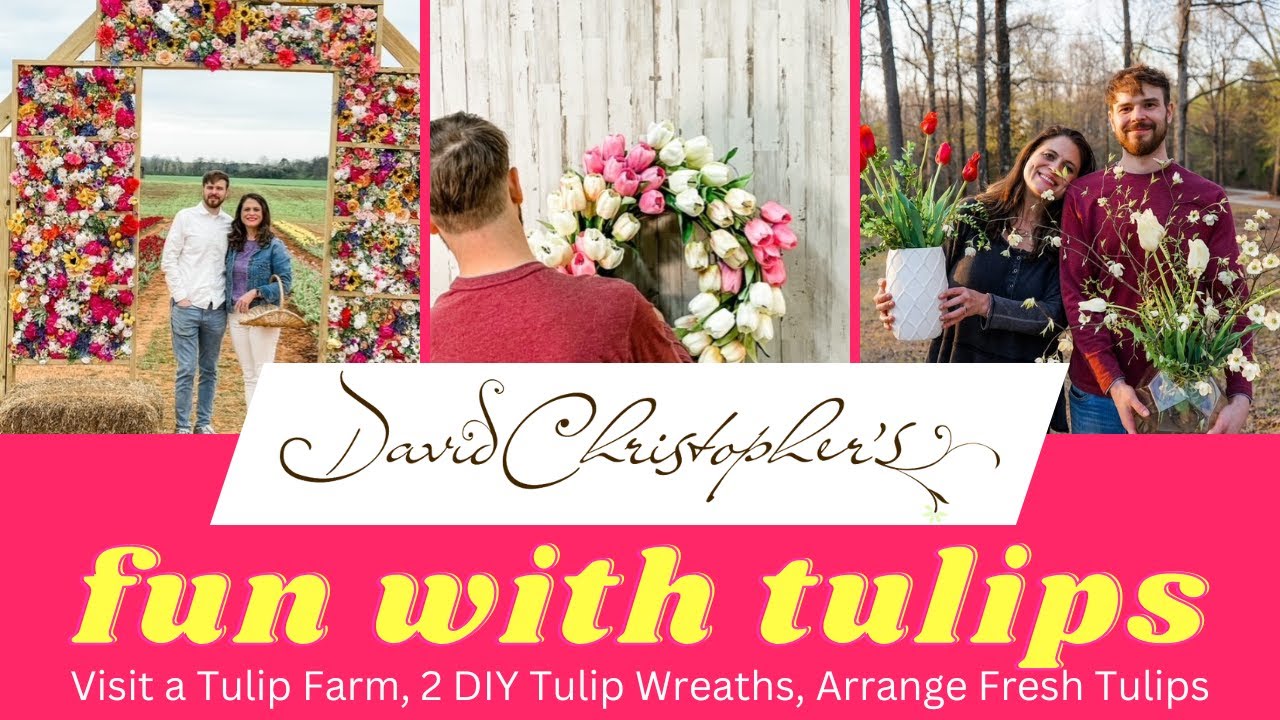 Learn to Make Your Own Tulip Wreaths Along with Fresh Flower Arranging Tips (2023)